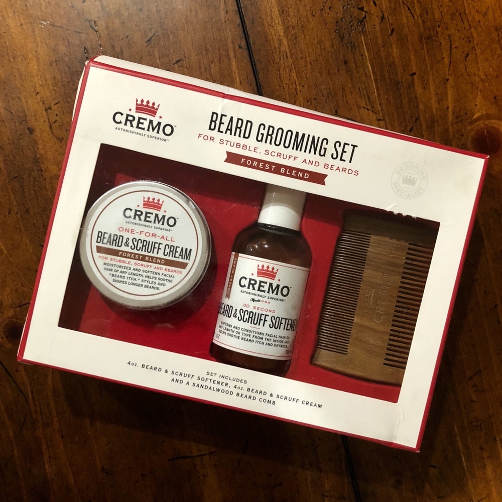Cremo Beard Grooming Set